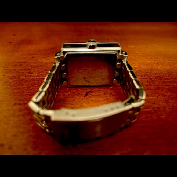 Fossil chrome silver Chronograph crystal face large ladies watch - Picture 3 of 3